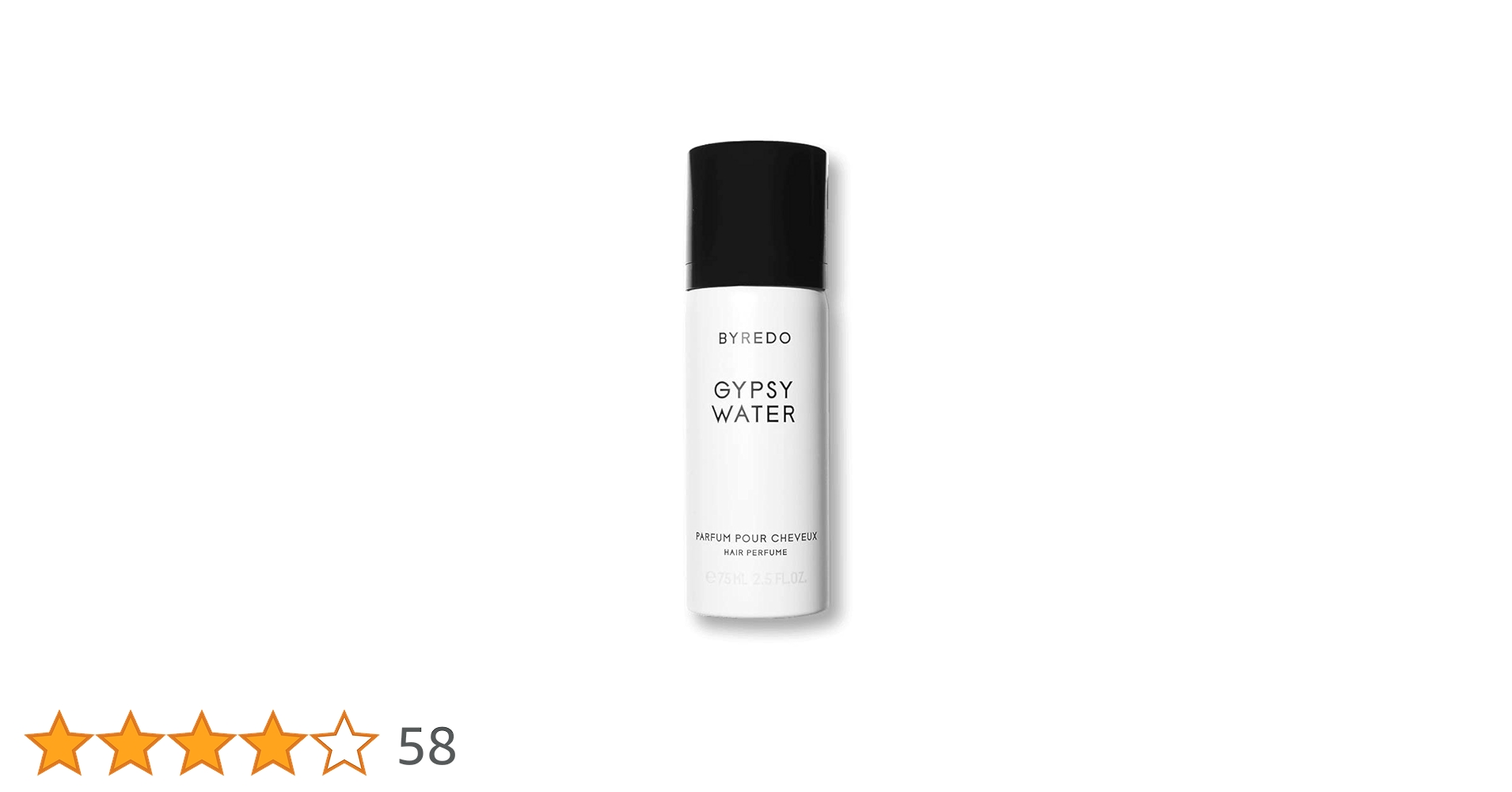 BYREDO GYPSY WATER ヘアパフューム75ml ジプシーウォーター ヘアパフューム 75ml｜ 髪に輝きと潤いを